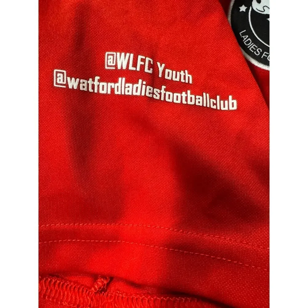 Nike Watford Ladies FC Jersey #88 Red Dri-Fit Soccer Shirt M